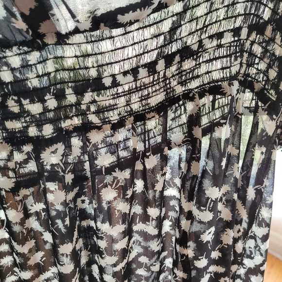 Hudson North Plus Smocked Waist Midi Dress No lining - Picture 9 of 15